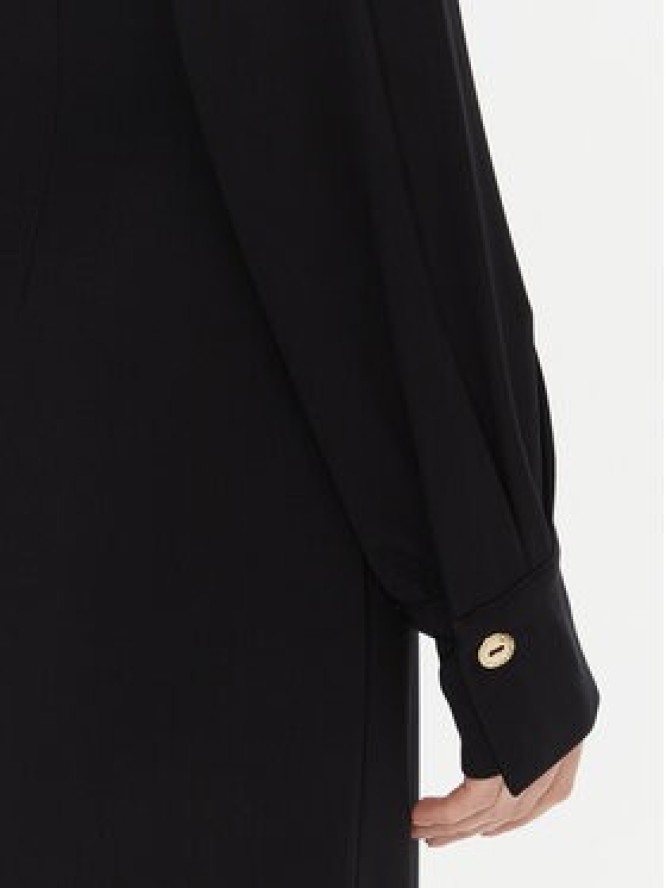 LOLA CASADEMUNT Sukienka wieczorowa LF2516015 Czarny Regular Fit