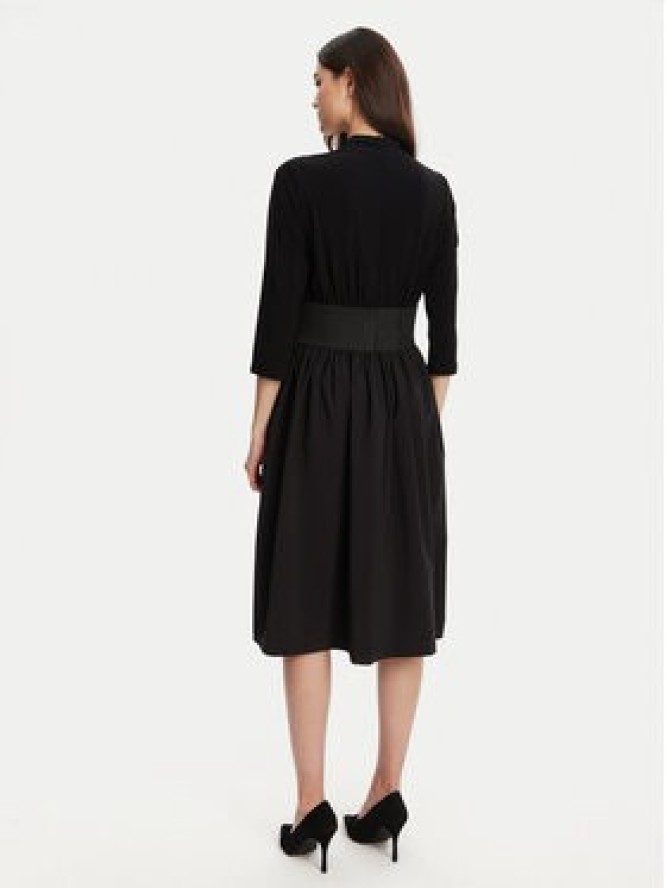 Joseph Ribkoff Sukienka koktajlowa 253185 Czarny Regular Fit