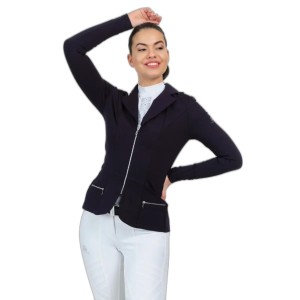 Kurtka jeździecka technologia second skin kobieta Cavalliera Zip chic