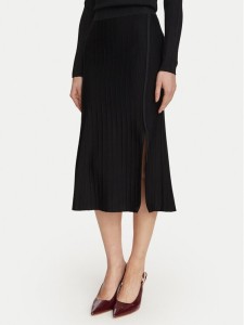 Marciano Guess Spódnica midi G6YD09 Z1061 Czarny Regular Fit