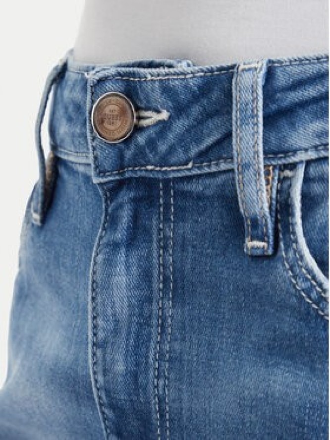 Guess Jeansy W6YA82 D1331 Niebieski Wide Leg