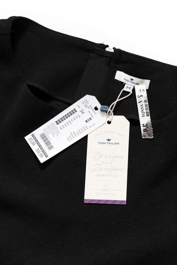 TOM TAILOR O-SHAPE DRESS DAMSKA SUKIENKA 5018496.00.75 COL. 2999