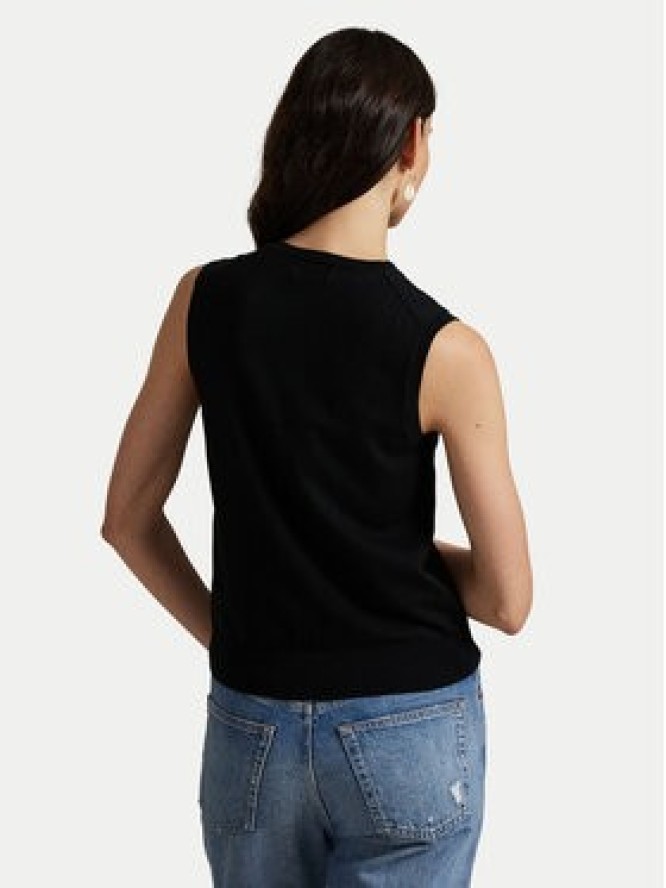 Polo Ralph Lauren Sweter 211972111001 Czarny Straight Fit