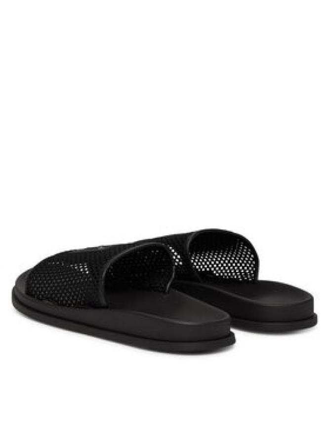 Calvin Klein Klapki Mesh Mule Slides HW0HW02889 Czarny