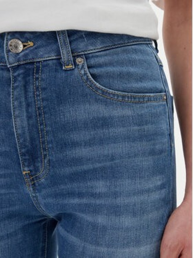 ViCOLO Jeansy DD5073 Niebieski Flare Fit