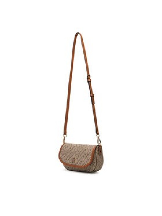 Tommy Hilfiger Torebka Th Monoplay Saddle Bag AW0AW19172 Beżowy jasny