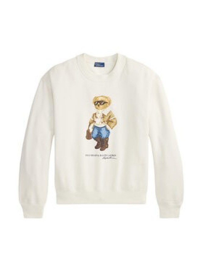 Polo Ralph Lauren Bluza 211B23856001 Kremowy Relaxed Fit
