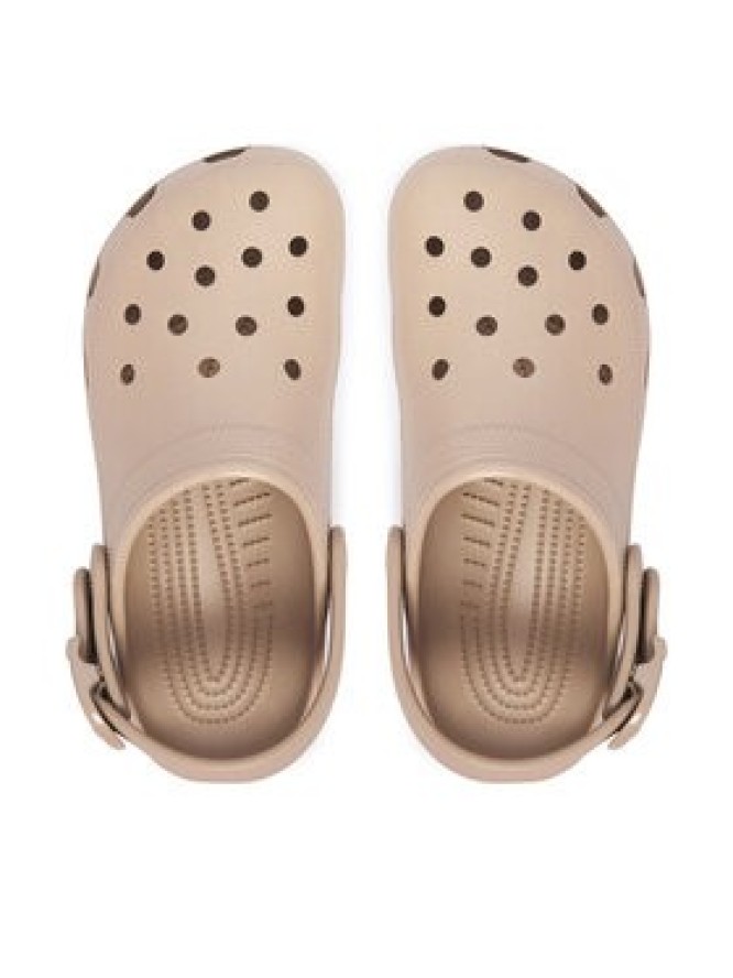 Crocs Klapki Classic Enamel Buckle Clog 213347 Beżowy