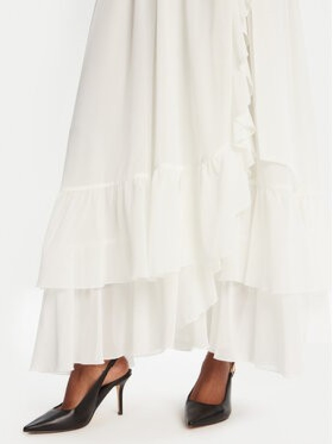 Bardot Spódnica maxi Mirella 60042SB Biały Regular Fit