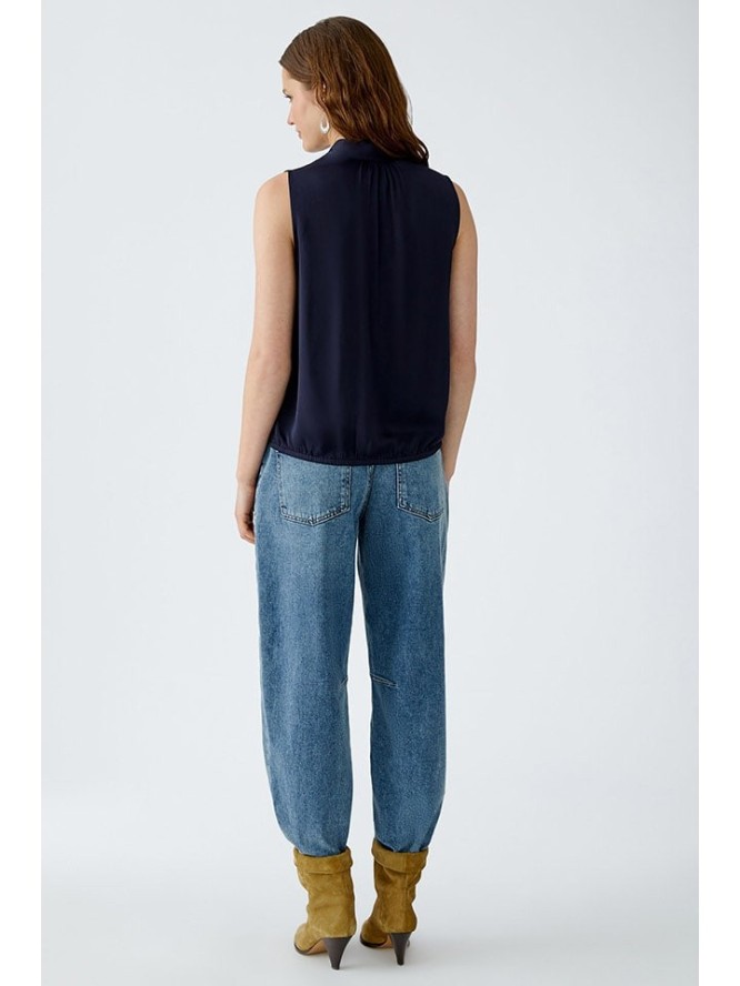 Oui Bluzka w kolorze granatowym rozmiar: 34