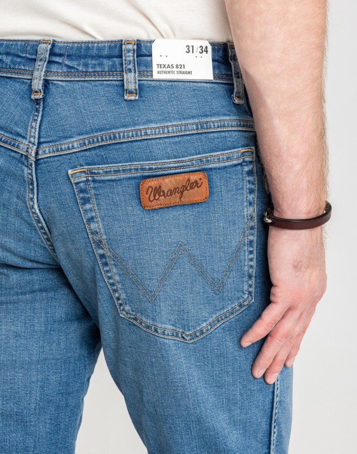 WRANGLER TEXAS STRETCH WORN BROKE W1219237X 112126069