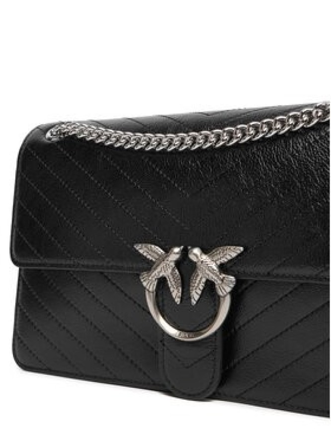 PINKO Torebka Love One Light Classic AI 25-26 PLTT 106174 A2JC Czarny