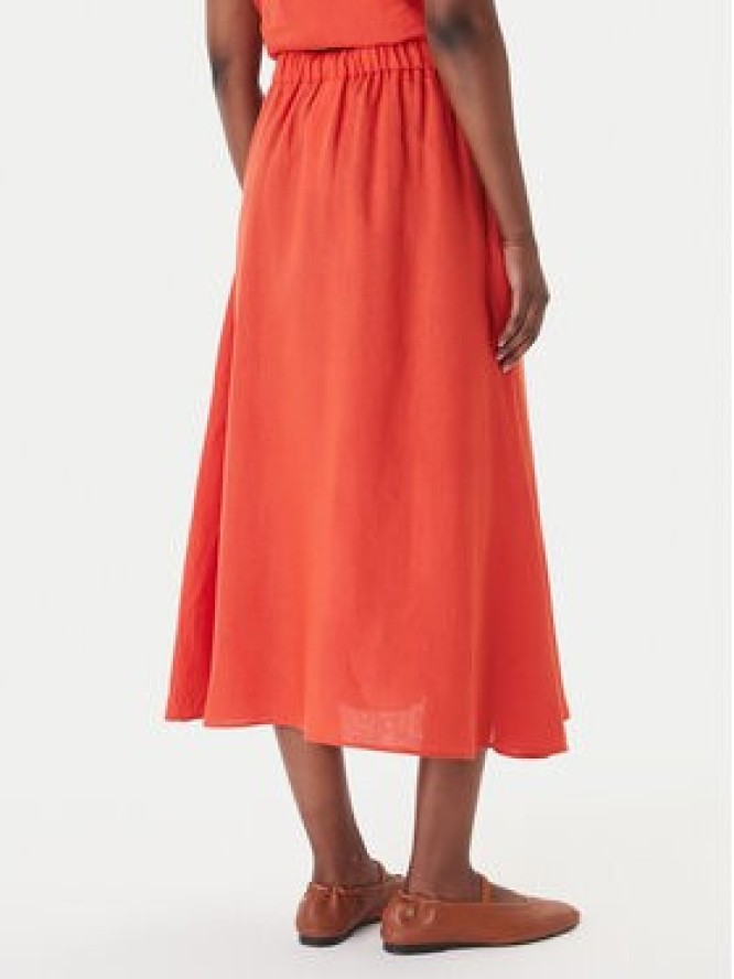 Marella Spódnica trapezowa Biada 2615101082 Czerwony Regular Fit