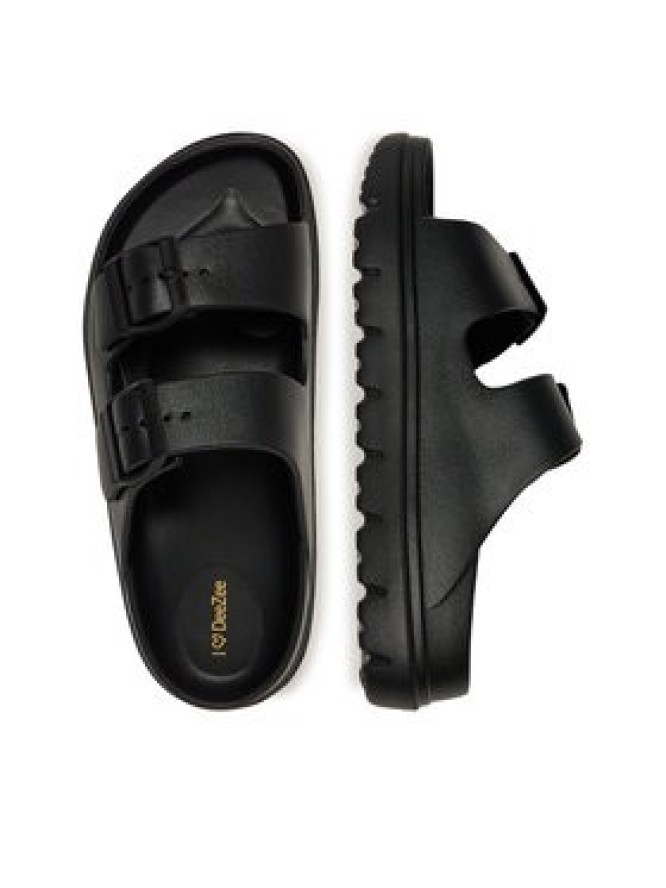 DeeZee Klapki MU-D8-EV0331 Czarny
