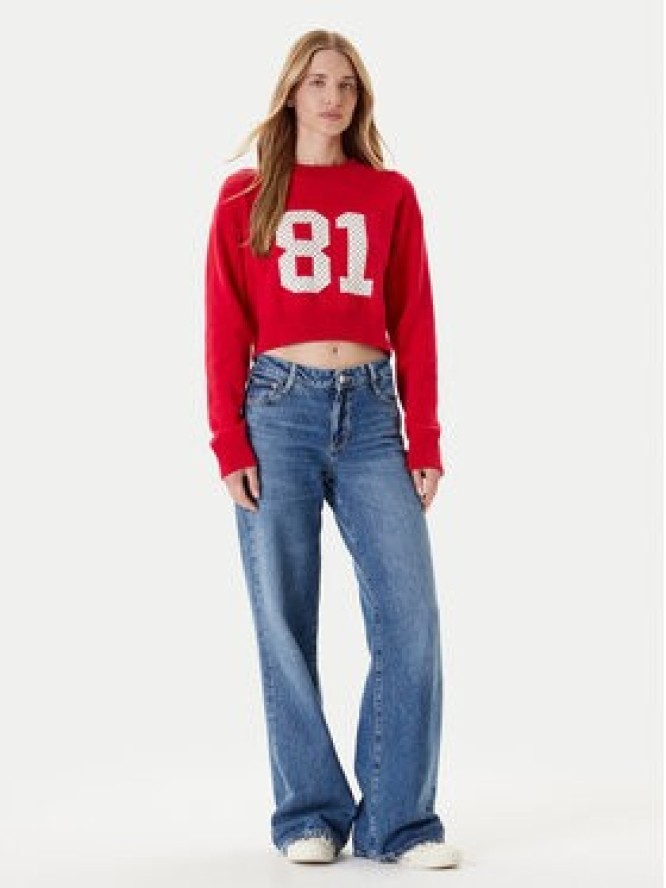 Guess Jeans Sweter W5YR33 Z3HM1 Czerwony Regular Fit