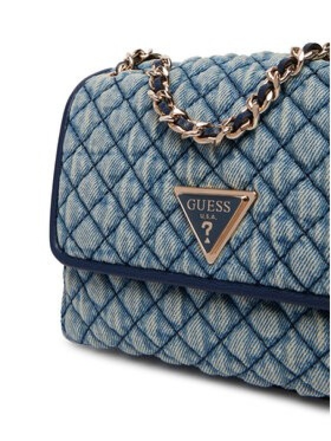 Guess Torebka Giully II Mini HWDD96 73740 Niebieski