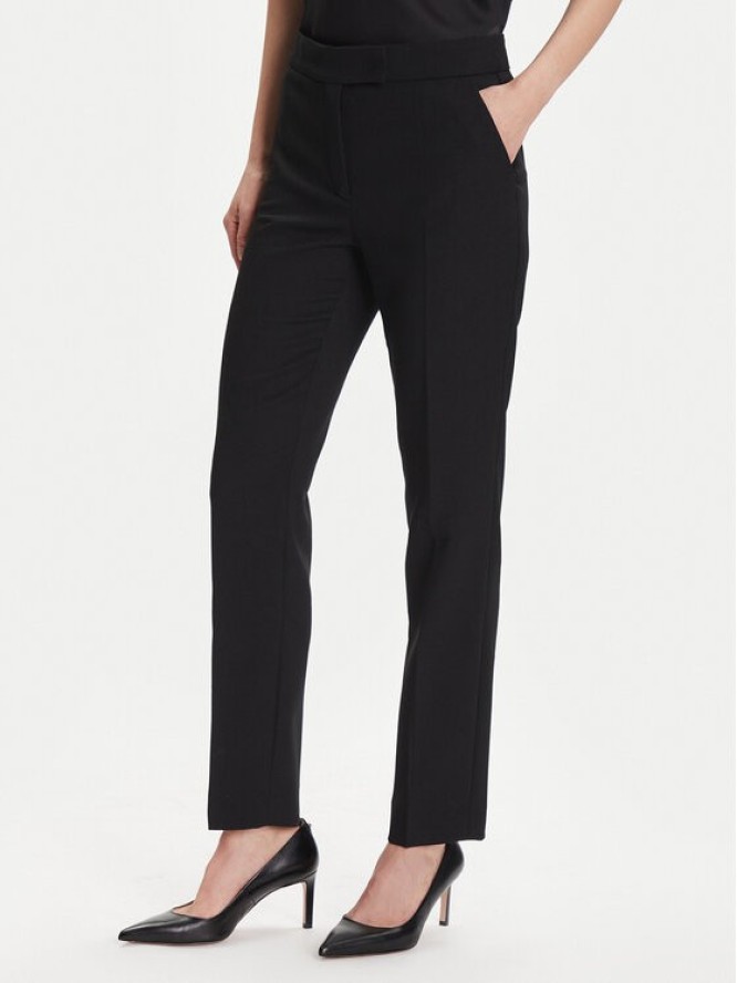 Luisa Spagnoli Spodnie materiałowe Otre 542530 Czarny Regular Fit