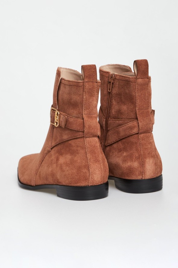 Botki damskie zamszowe LIU JO