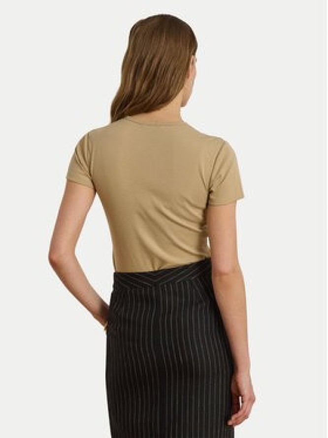 LAUREN RALPH LAUREN T-Shirt Alli 200807563053 Beżowy Regular Fit