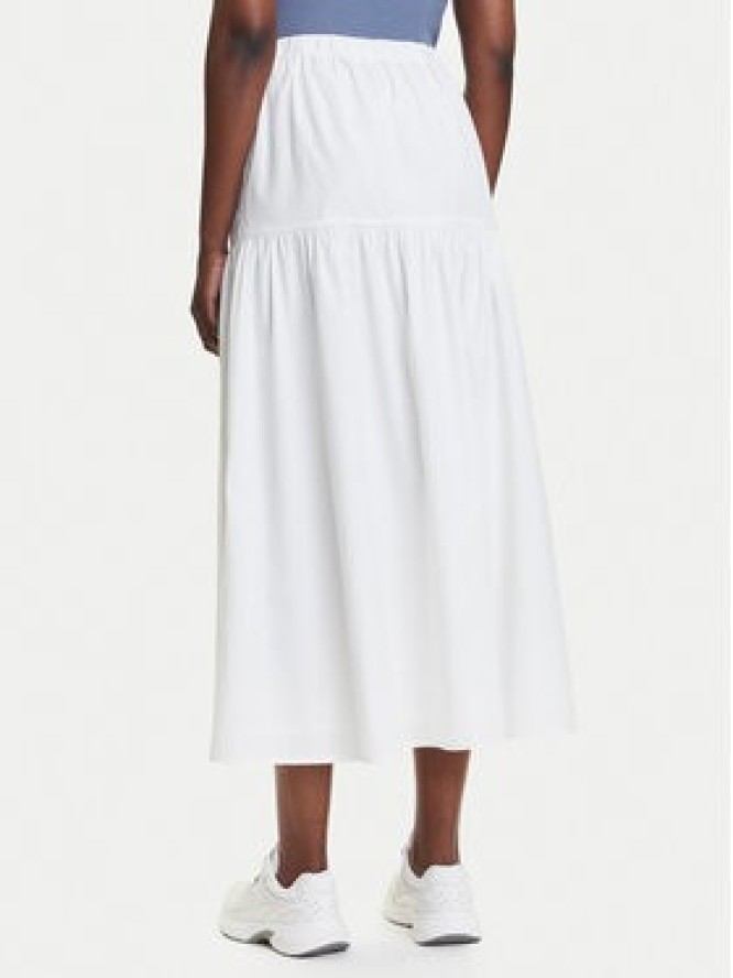 Tommy Jeans Spódnica trapezowa DW0DW20980 Biały Regular Fit