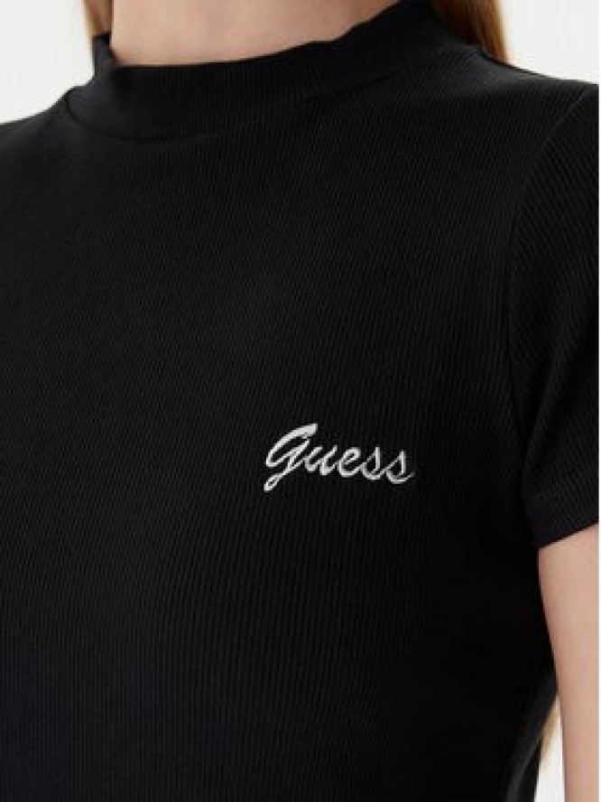 Guess Sukienka codzienna V6RK06 K8RT2 Czarny Slim Fit