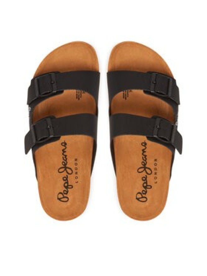 Pepe Jeans Klapki PLS90638 Czarny