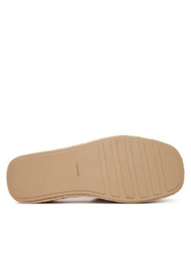 Calvin Klein Espadryle Flatf Espa Mule Nub Mg HW0HW02890 Beżowy