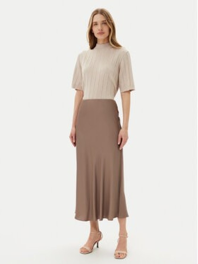 Bruuns Bazaar Sweter Anemones BBW4521 Beżowy Regular Fit