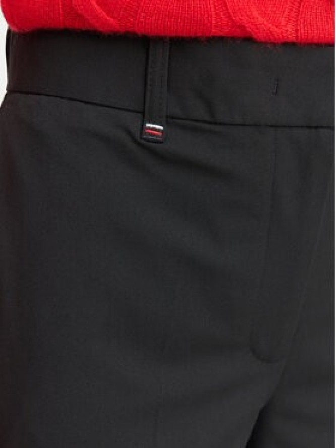 Tommy Hilfiger Spodnie materiałowe WW0WW51899 Czarny Straight Fit