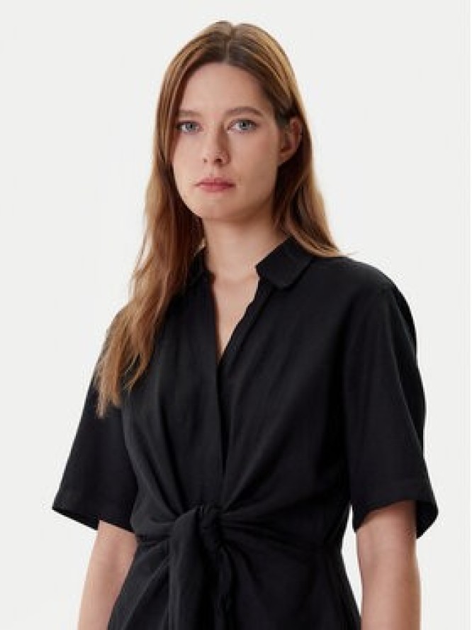 Tommy Hilfiger Sukienka codzienna WW0WW45836 Czarny Regular Fit