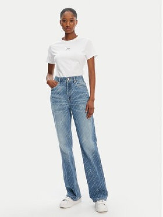 BOSS Jeansy C_Ada 50545081 Niebieski Straight Fit