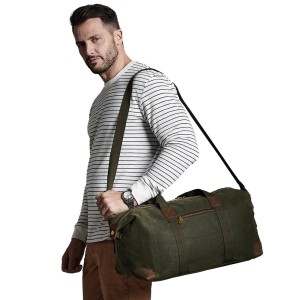 Torba Na Ramię Vintage Canvas 45 Litrów Jeden Rozmiar