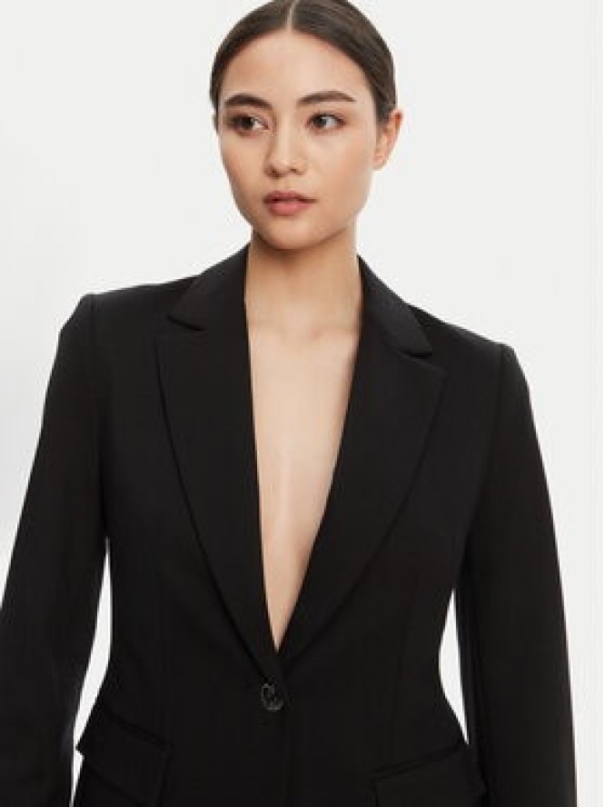 Calvin Klein Marynarka LV044B491G Czarny Slim Fit