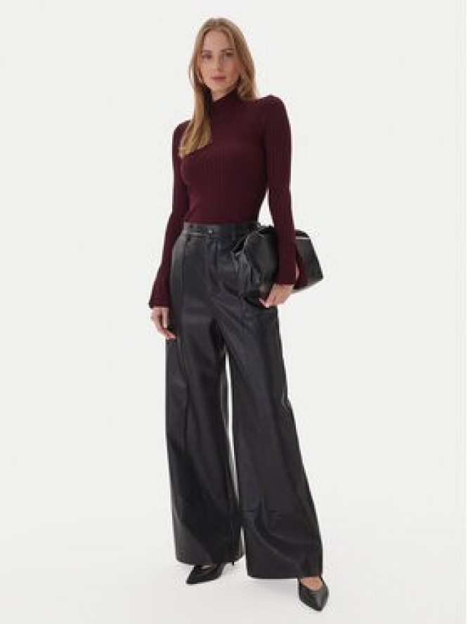 KAOS Golf RI1NT052 4005 Bordowy Regular Fit