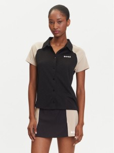 BOSS Polo Ellici2 50544191 Czarny Regular Fit