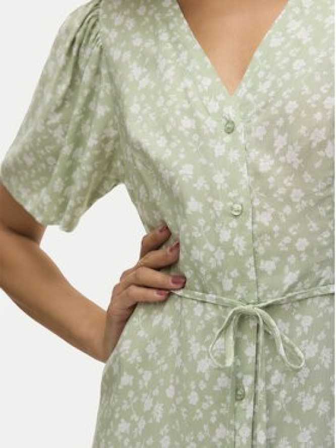 Vero Moda Sukienka letnia Alba 10292845 Zielony Regular Fit