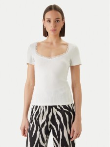 Morgan Bluzka 261-DAMOUR Biały Slim Fit