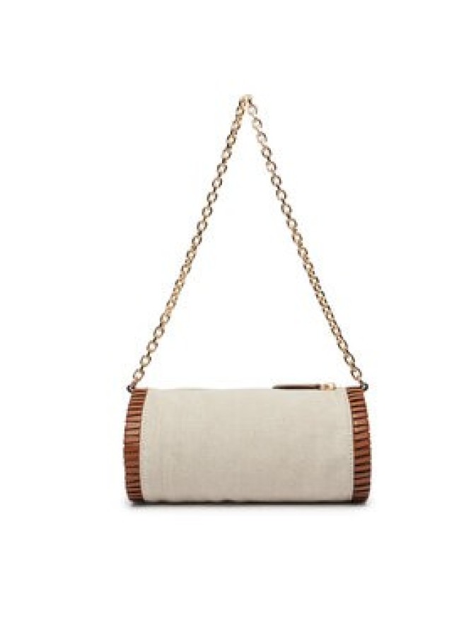 Tommy Hilfiger Torebka Th Elev Summ Chain Bag Canvas AW0AW18635 Beżowy
