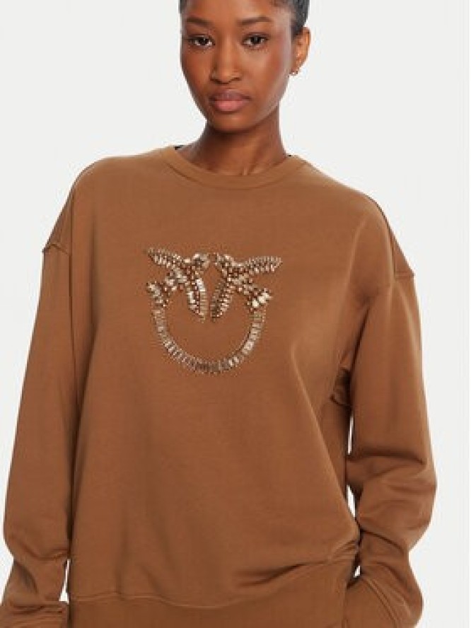 PINKO Bluza Nelly 100534 A2RO Brązowy Regular Fit
