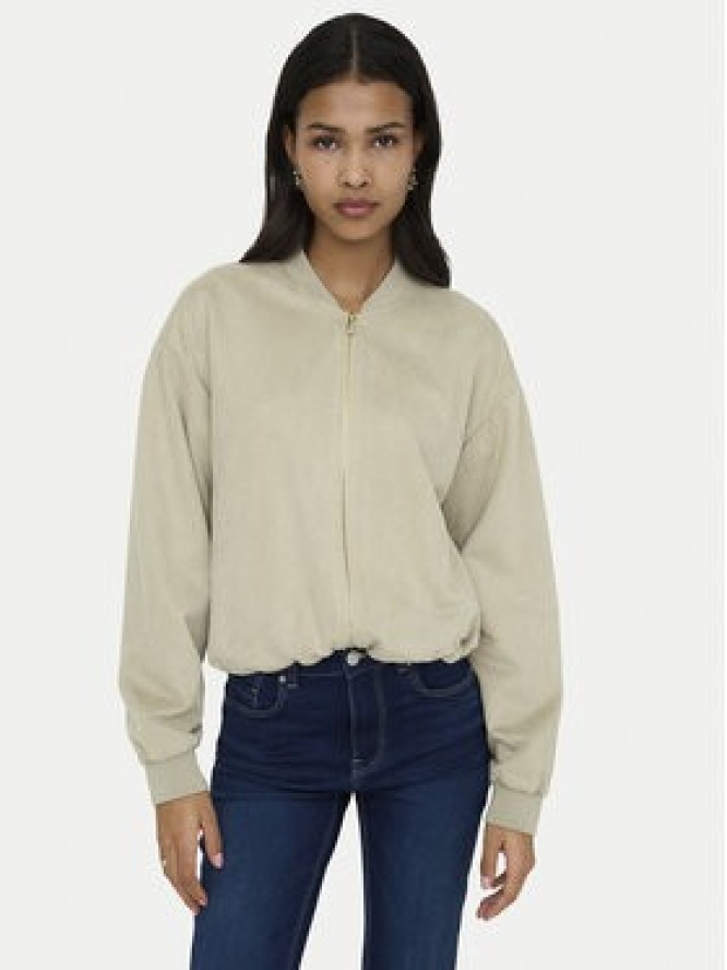ONLY Kurtka bomber Mavi 15364101 Beżowy Regular Fit