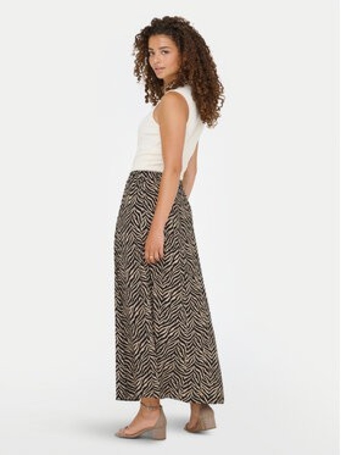 ONLY Spódnica maxi Nova 15357477 Czarny Regular Fit