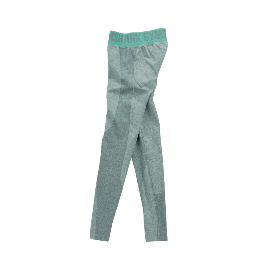 Second life - Damskie szare legginsy fitness yoga - Jak nowy