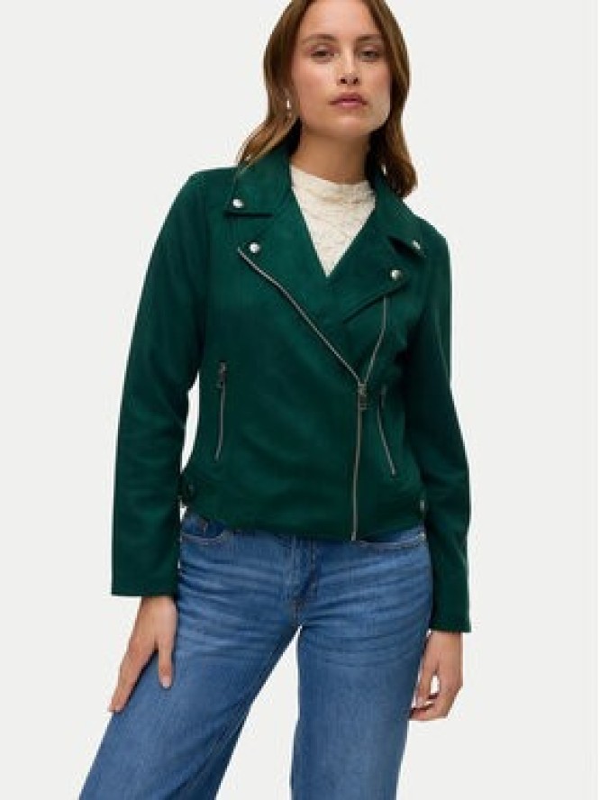 Vero Moda Kurtka z imitacji skóry Jose 10300938 Zielony Regular Fit