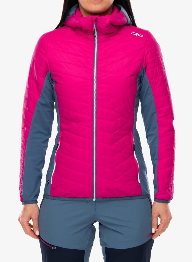 Kurtka hybrydowa damska CMP Yurexa Jacket Hybrid Fix Hood