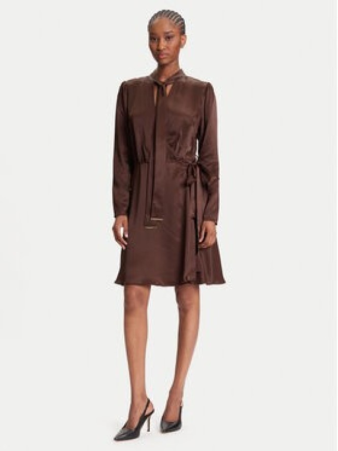 Marciano Guess Sukienka codzienna 5YGK28 7350A Brązowy Regular Fit