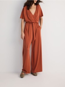 Kombinezon z modalem - miedziany