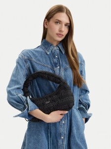Tommy Jeans Torebka Tjw Icon Aop Shoulder Bag AW0AW18467 Czarny