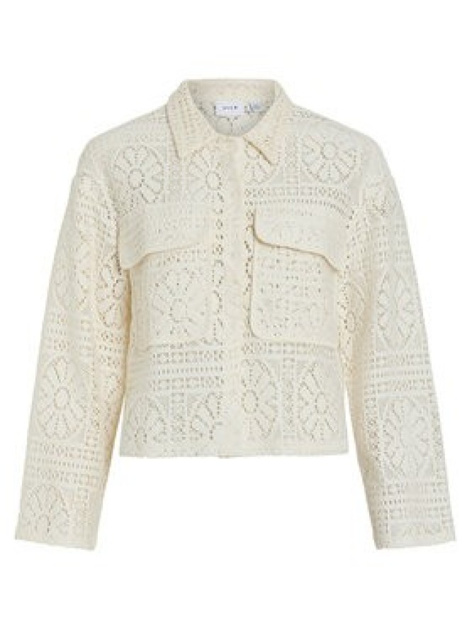 Vila Koszula Merinda 14105211 Beżowy Loose Fit