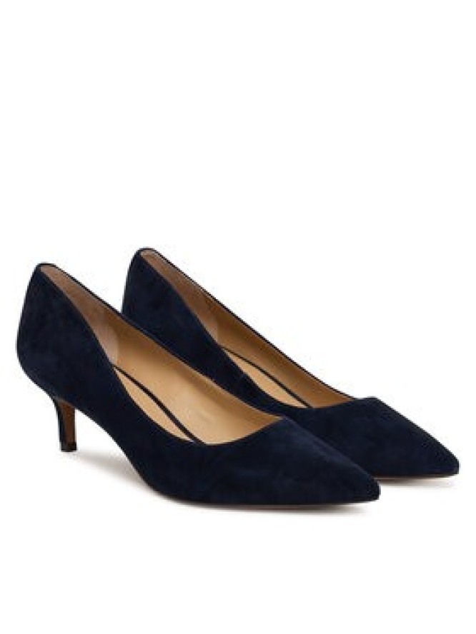 LAUREN RALPH LAUREN Szpilki Adrienne 802P17691001 Granatowy