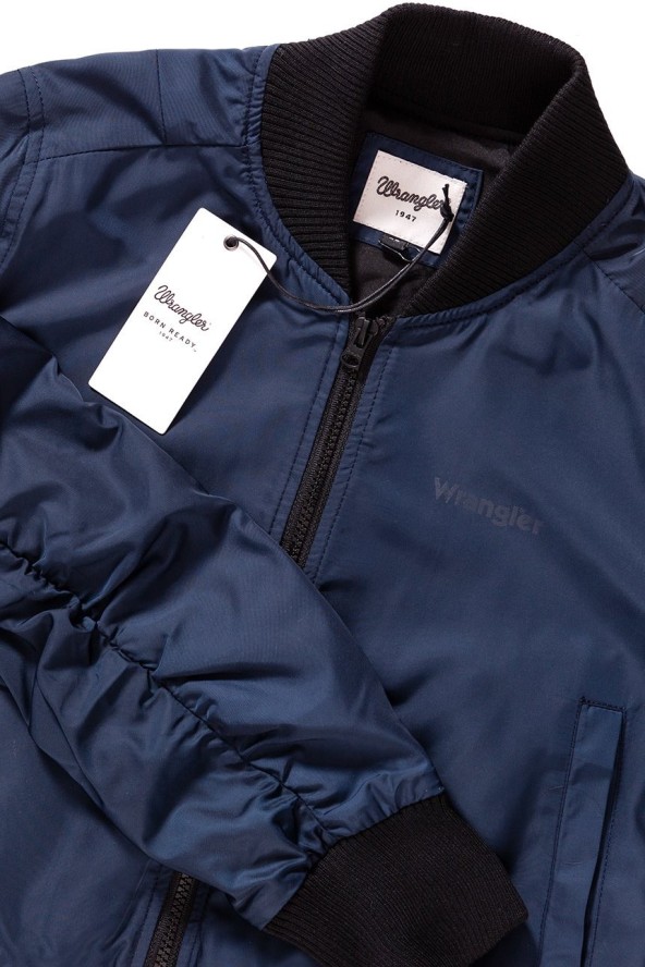 DAMSKA KURTKA PRZEJŚCIOWA WRANGLER BOMBER NAVY W4121XC35 112128752